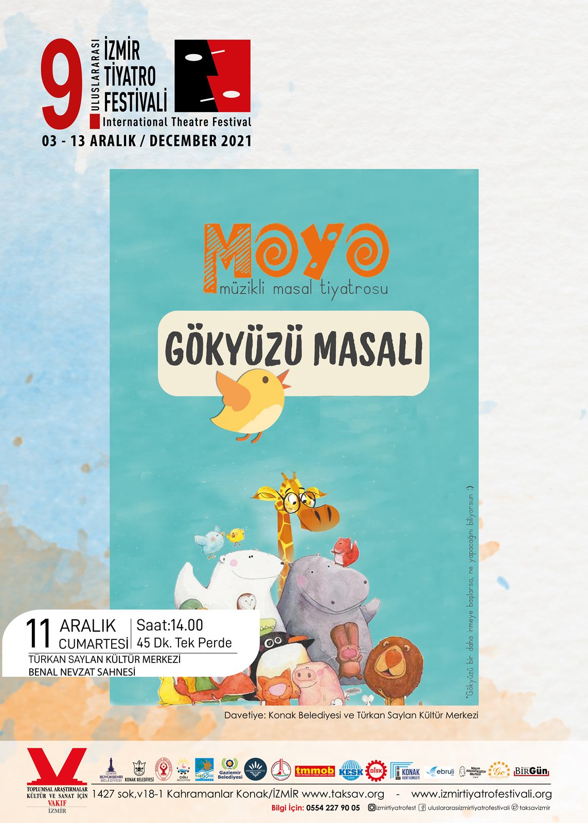 9. Uluslararası Tiyatro Fest. Gökyüzü Masalı Afiş 50x70 baskı-02 GÖKYÜZÜ MASALI